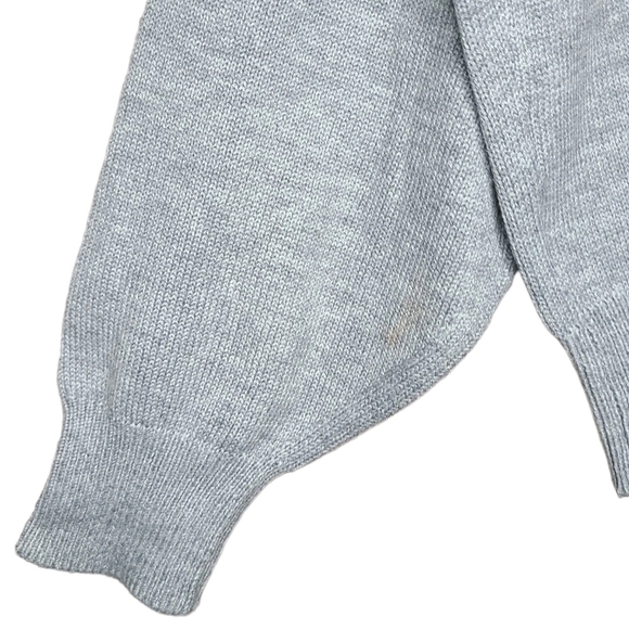 H&M Gray Crewneck Knit Long Sleeve Sweater - Picture 5 of 6